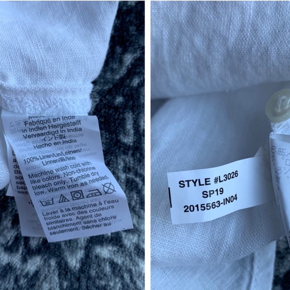 J. Crew Slim Perfect Shirt Irish Linen Button Down - Picture 3 of 8